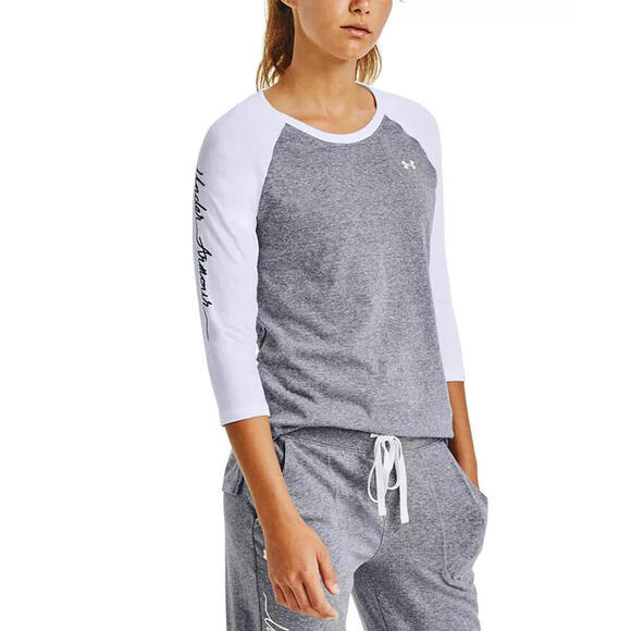 Under Armour Tops - New Under Armour Women's Legacy Colorblocked T-Shirt, Size: XS